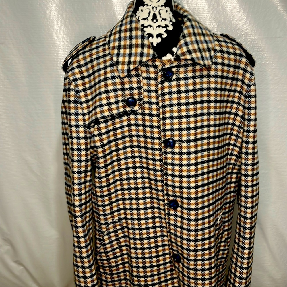 Men’s Paisley and Gray coat